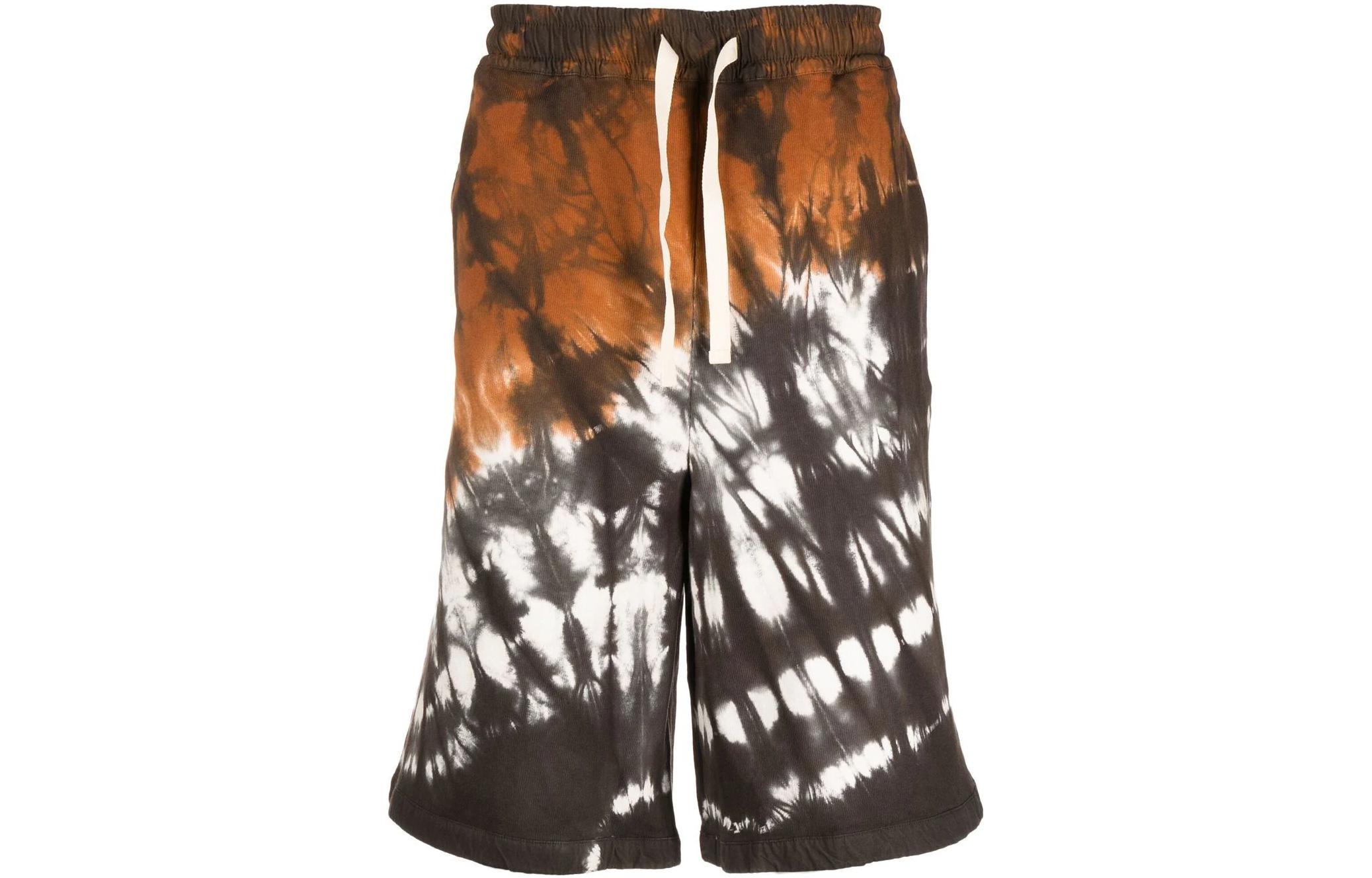 JIL SANDER FW22 Pattern Print Elastic Waist Knee-Length Shorts Multi Men J47KA0034JTN031
