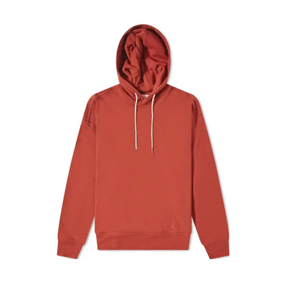 Jil Sander FW22 Solid Color Pullover Hoodie Red () JPUU707526MU248608-612