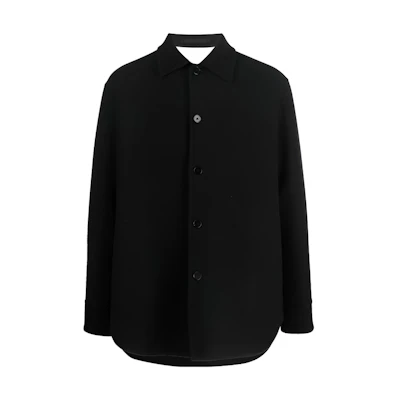 JIL SANDER FW22 Solid Color Single-Breasted Long-Sleeve Jacket Men J23BN0006-J40020-001