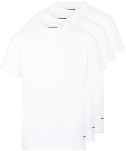 JIL SANDER 2022秋冬男女同款白色logo贴标设计圆领T恤。 J47GC0001J45048100 Buy JIL SANDER 2022秋冬男女同款白色logo贴标设计圆领T恤。 J47GC0001J45048100