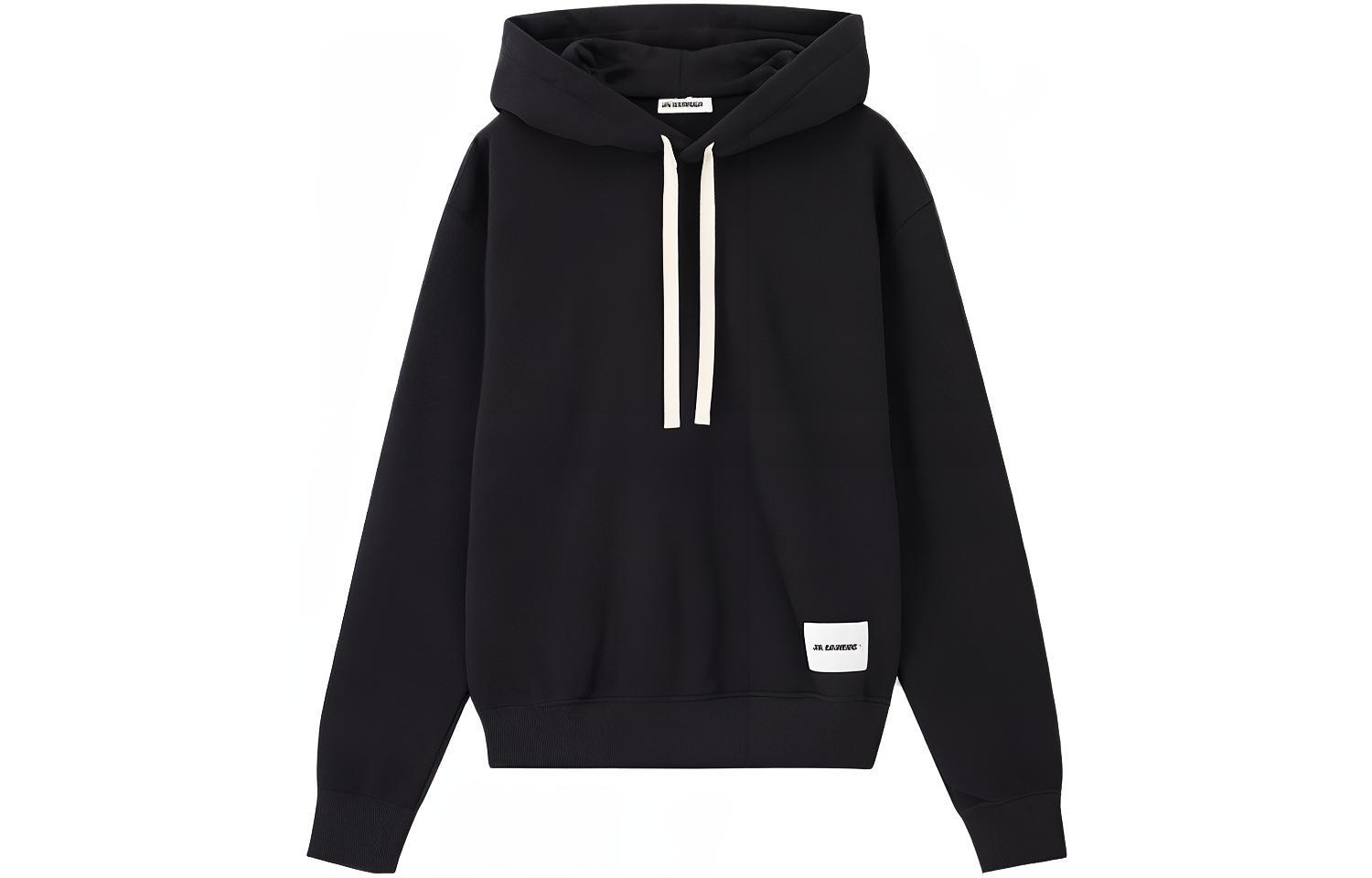 JIL SANDER FW23  Black Relaxed Fit Cotton Long Sleeve Sweatshirt J47GU0105J20039-BLACK