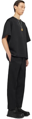 JIL SANDER FW23 Loose Fit Solid Color Casual Pants Black. J21KA0011J700011-BLACK Purchase JIL SANDER FW23 Loose Fit Solid Color Casual Pants Black. J21KA0011J700011-BLACK