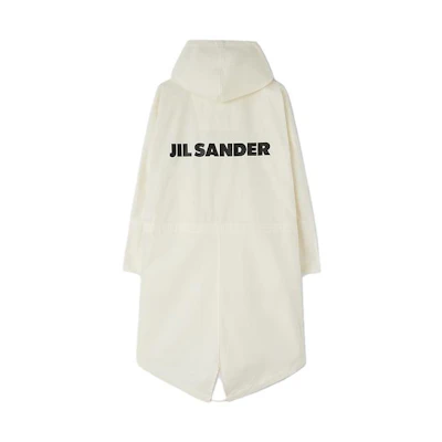 Jil Sander FW23 Oversized Lettering Long-Sleeve Jacket Unisex White J04AH0002J450462-WHITE