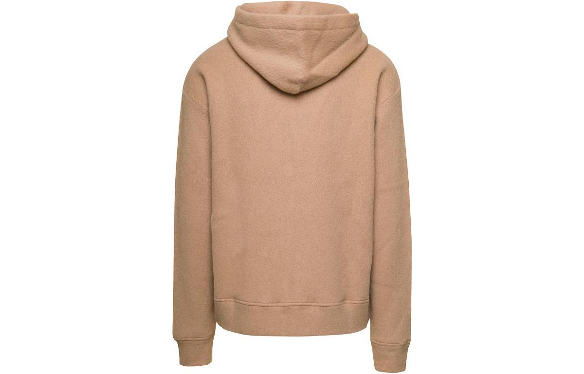 JIL SANDER FW23 Solid Beige Hoodie Long-Sleeve Sweater J22GU0110-J20060-226