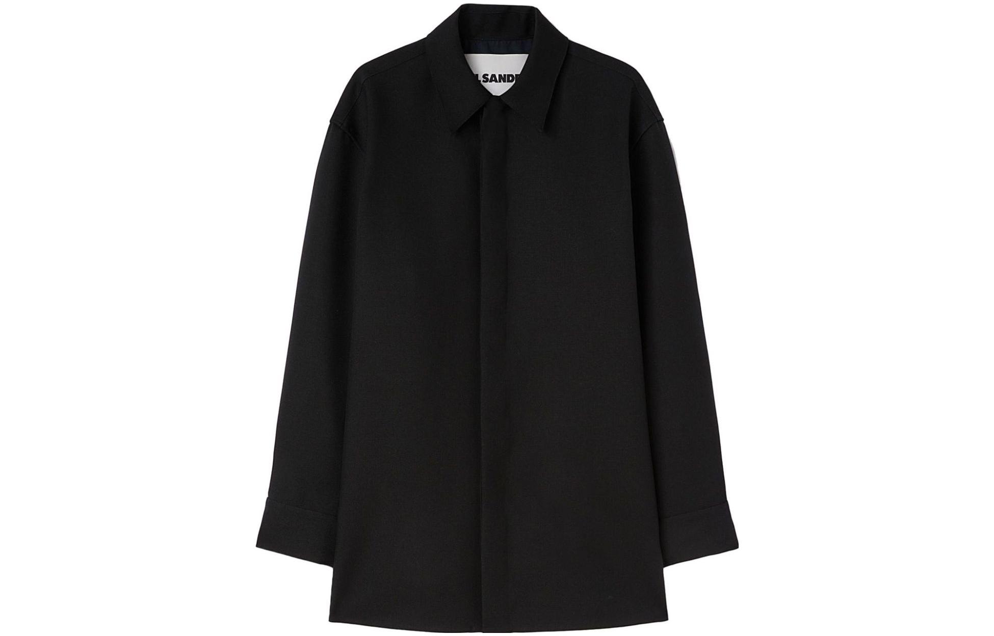 JIL SANDER FW23 Solid Color Casual Jacket Black J21BN0125-J40001-001