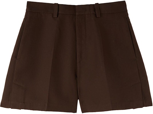 JIL SANDER FW24 High-Waist Casual Shorts Cedar Brown J22KA0169J45078-BROWN Order JIL SANDER FW24 High-Waist Casual Shorts Cedar Brown J22KA0169J45078-BROWN
