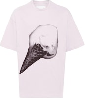 Jil Sander FW24 Purple Loose-Fit Printed Short-Sleeve T-Shirt. J61GC0003J20219-PURPLE Jil Sander FW24 Purple Loose-Fit Printed Short-Sleeve T-Shirt. J61GC0003J20219-PURPLE