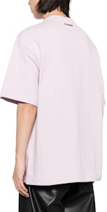 질 샌더 FW24 퍼플 루즈핏 프린트 반팔 티셔츠. J61GC0003J20219-PURPLE Shop 질 샌더 FW24 퍼플 루즈핏 프린트 반팔 티셔츠. J61GC0003J20219-PURPLE