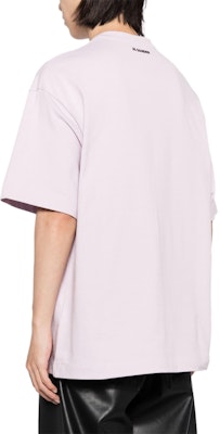 ジルサンダー FW24 パープル ルーズフィット プリント 半袖Tシャツ J61GC0003J20219-PURPLE Shop ジルサンダー FW24 パープル ルーズフィット プリント 半袖Tシャツ J61GC0003J20219-PURPLE
