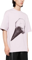 Jil Sander FW24 紫色宽松印花短袖T恤. J61GC0003J20219-PURPLE Purchase Jil Sander FW24 紫色宽松印花短袖T恤. J61GC0003J20219-PURPLE
