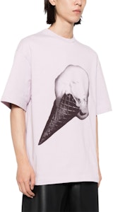 질 샌더 FW24 퍼플 루즈핏 프린트 반팔 티셔츠. J61GC0003J20219-PURPLE Purchase 질 샌더 FW24 퍼플 루즈핏 프린트 반팔 티셔츠. J61GC0003J20219-PURPLE