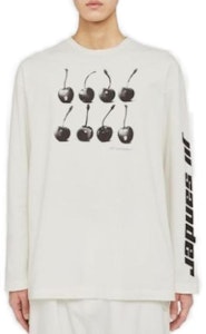 Sudadera JIL SANDER de Patrón Geométrico Blanco J21GC0135J20119140L Lookbook Sudadera JIL SANDER de Patrón Geométrico Blanco J21GC0135J20119140L