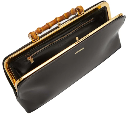 Jil Sander 黑色山楂小竹手柄包 Lookbook Jil Sander 黑色山楂小竹手柄包