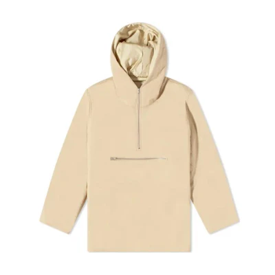 JIL SANDER Half-Zip Solid Pocket Jacket - Regular Fit Long Sleeve Outerwear JSMT420401-MT442700-237