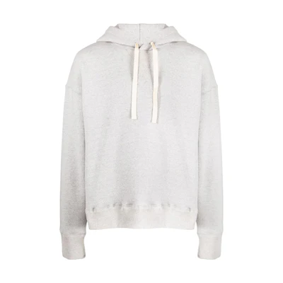 JIL SANDER Light Gray Pullover Hoodie Long Sleeve Solid Color J22GU0102J20015-052