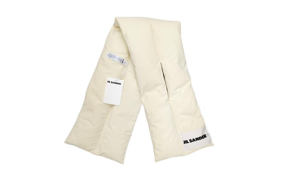 Lookbook JIL SANDER Logo Letter Scarf Unisex Couple Style - Multiple Colors 91980802
