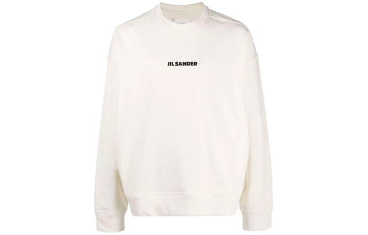 JIL SANDER Logo Pullover Sweatshirt White () JPUT707532MT248608-106