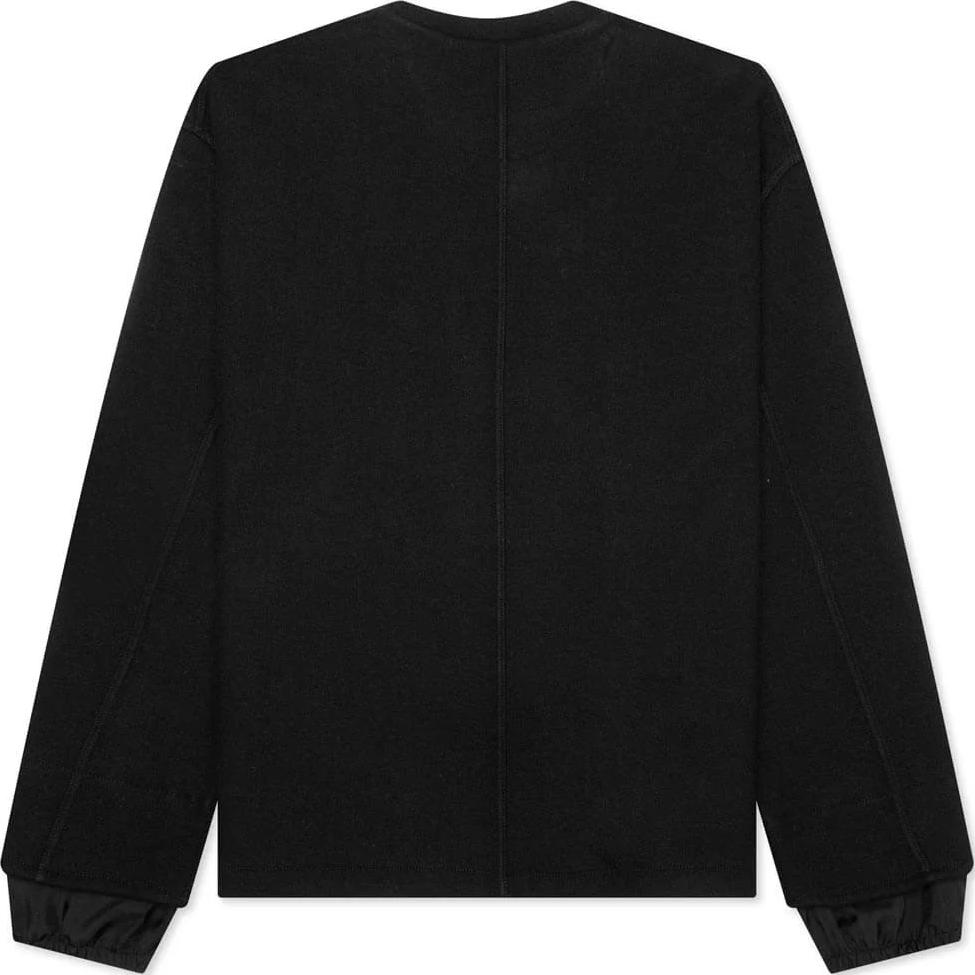 Lookbook JIL SANDER Men’s Black Solid Slim-Fit Crewneck Pullover Sweatshirt. J22GU0113J20056001