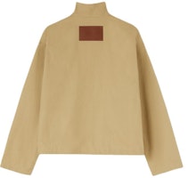 JIL SANDER 男士有機棉高領拉鍊外套 米色夾克。 J47BN0160-J45136-260 Lookbook JIL SANDER 男士有機棉高領拉鍊外套 米色夾克。 J47BN0160-J45136-260