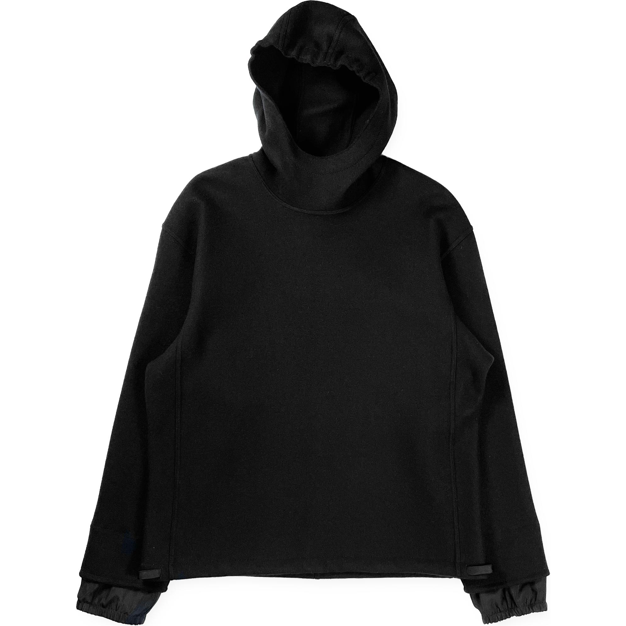 JIL SANDER Oversized Solid Color Hoodie Black J22GU0106-J20056-001