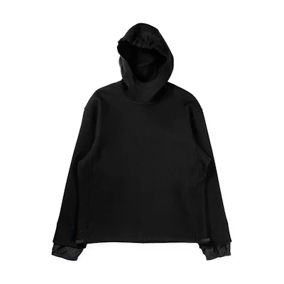 JIL SANDER Oversized Solid Color Hoodie Black J22GU0106-J20056-001