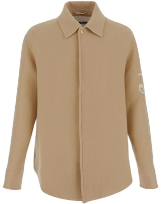 JIL SANDER Jaket Cetak Corak Kolar Point Lengan Panjang Khaki J47BN012-6J40031-233 Buy JIL SANDER Jaket Cetak Corak Kolar Point Lengan Panjang Khaki J47BN012-6J40031-233