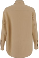 JIL SANDER Jaket Cetak Corak Kolar Point Lengan Panjang Khaki J47BN012-6J40031-233 Lookbook JIL SANDER Jaket Cetak Corak Kolar Point Lengan Panjang Khaki J47BN012-6J40031-233