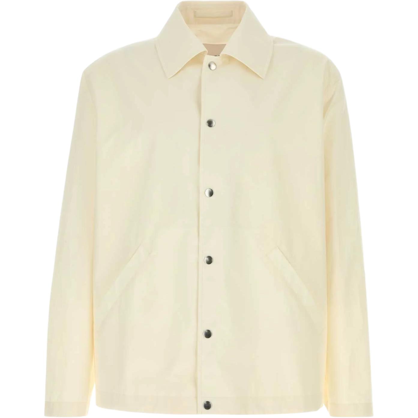 JIL SANDER Single-Breasted Yellow Long-Sleeve Jacket J23BN0003-J45026-103