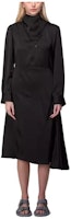 JIL SANDER Solid Color Casual Long Sleeve Dress Black J01CT0102-J65022-001 JIL SANDER Solid Color Casual Long Sleeve Dress Black J01CT0102-J65022-001