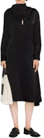 Lookbook JIL SANDER 素面長袖休閒連衣裙 黑色 J01CT0102-J65022-001