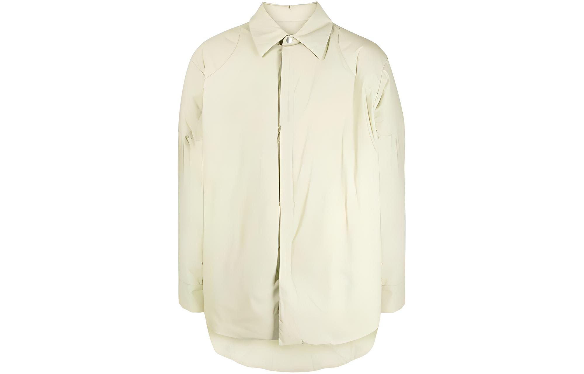 JIL SANDER Solid Color Green Loose-Fit Long Sleeve Jacket J22AF0103J46077338