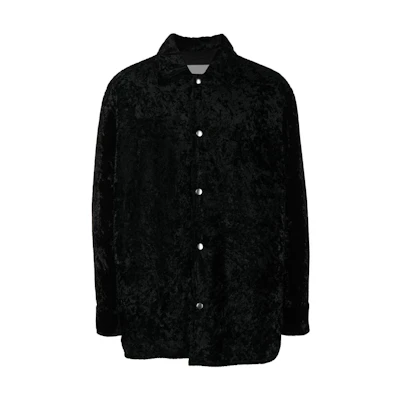 JIL SANDER Solid Color Long Sleeve Jacket - Black J21BN0012J80002001