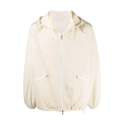 JIL SANDER Solid Color Minimalist Zip Hoodie Jacket JPUU420259-MU4614-00A