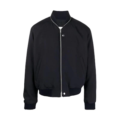 JIL SANDER Solid Color Zip-Up Stand Collar Jacket J23BN0004J40002401