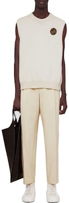 Seluar Lelaki Jil Sander Solid Tapered Mid-Rise Kasual Hijau Muda J23KA0005J70018338 Lookbook Seluar Lelaki Jil Sander Solid Tapered Mid-Rise Kasual Hijau Muda J23KA0005J70018338