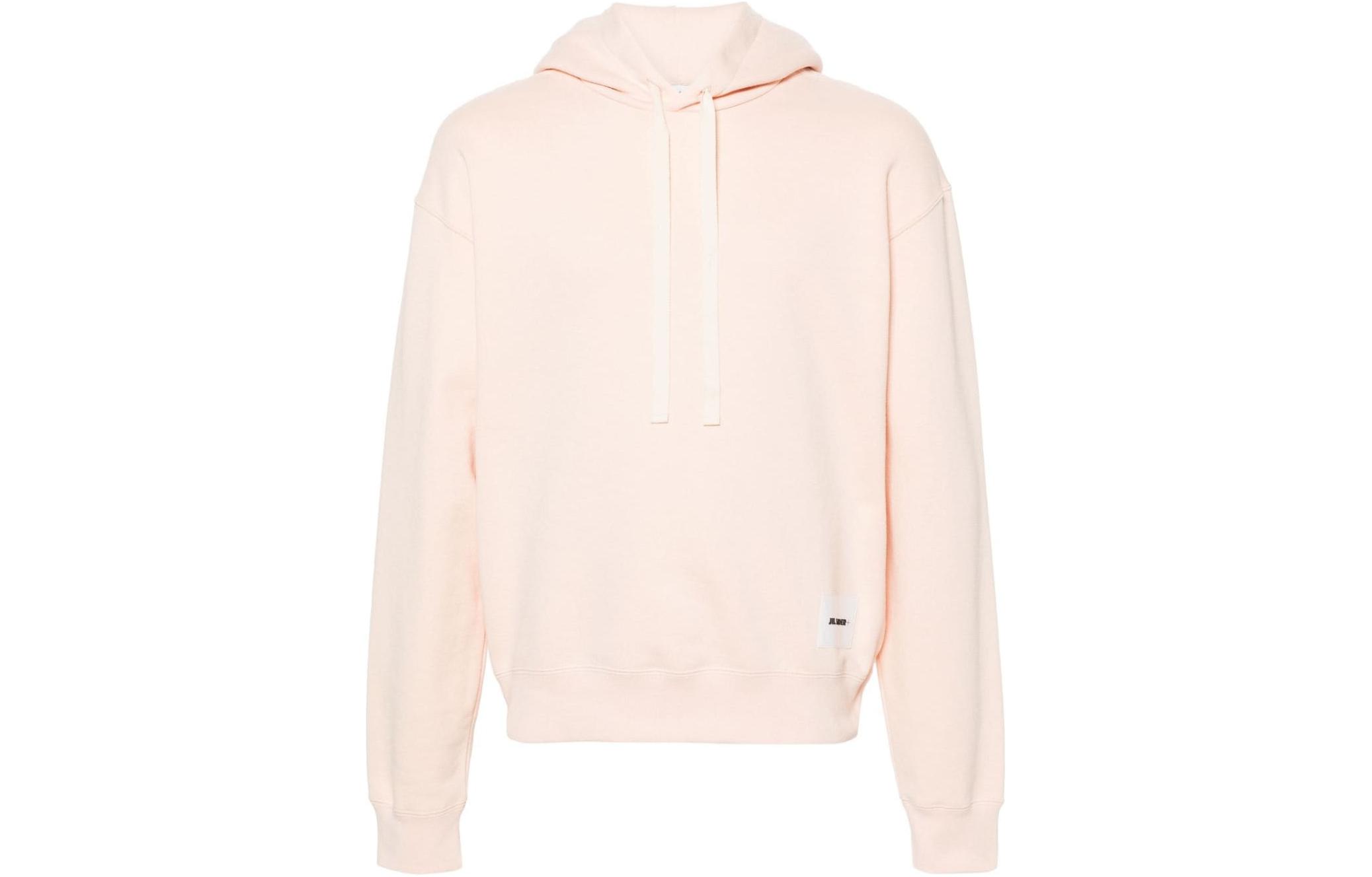 JIL SANDER Solid Oversized Hoodie Men’s Light Orange J47GU0105J20039-ORANGE