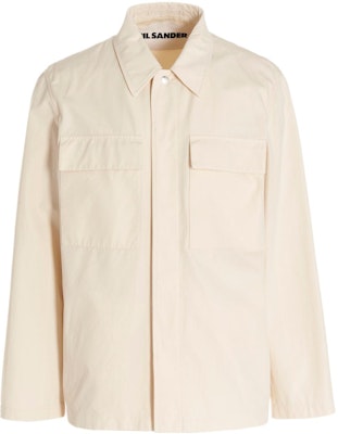 Jil Sander SS22 Beige Solid Collar Shirt-Style Jacket. JSMU400121MU241300278 Order Jil Sander SS22 Beige Solid Collar Shirt-Style Jacket. JSMU400121MU241300278