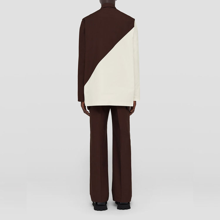 Purchase JIL SANDER SS22  Colorblock Long Sleeve Shirt Multicolor. JSMU601631-MU243400A-208