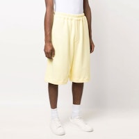 질 샌더 SS22 옐로우 솔리드 컬러 엘라스틱 웨이스트 니렝스 쇼츠 JPUU707529MU248608-742 Purchase 질 샌더 SS22 옐로우 솔리드 컬러 엘라스틱 웨이스트 니렝스 쇼츠 JPUU707529MU248608-742