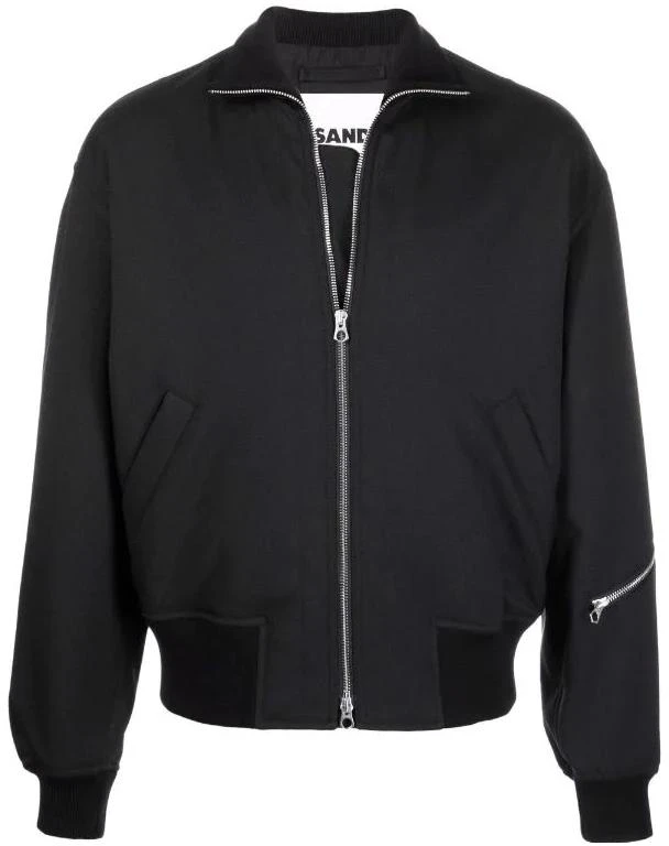 jil-sander-ss-22-black-zip-up-bomber-jacket-for-men-jsmu-420101-mu-440300