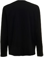 JIL SANDER SS22 男士黑色Logo圖案長袖圓領T恤 JPUU783505MU458208001 Lookbook JIL SANDER SS22 男士黑色Logo圖案長袖圓領T恤 JPUU783505MU458208001