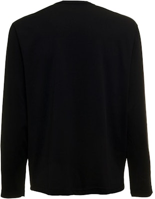 JIL SANDER SS22 Logo Graphic Crewneck Long Sleeve T-Shirt Men Black JPUU783505MU458208001 Lookbook JIL SANDER SS22 Logo Graphic Crewneck Long Sleeve T-Shirt Men Black JPUU783505MU458208001