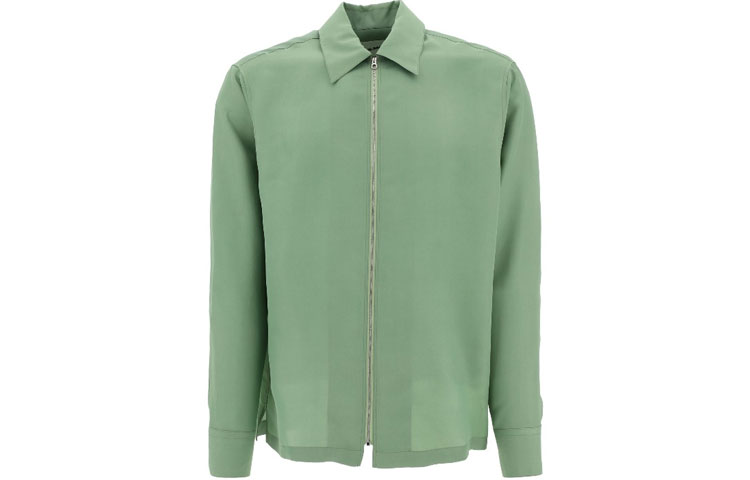 JIL SANDER SS22 Minimalist Green Jacket for Men JSMU601034-MU391900-319