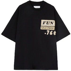 JIL SANDER SS22 男士黑色标语印花T恤 JSMU707025-MU248508-001 Order JIL SANDER SS22 男士黑色标语印花T恤 JSMU707025-MU248508-001