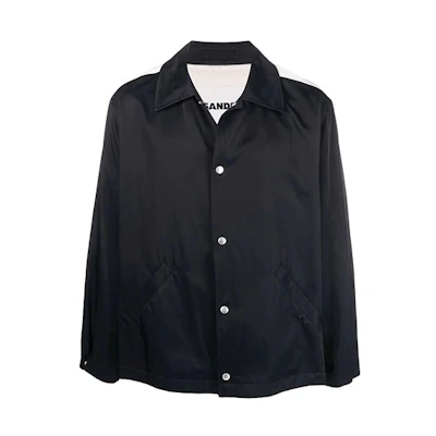 JIL SANDER SS22 Tiger Print Colorblock Jacket Black JSYU420114-MU43030-0D1