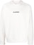 Order 질 샌더 SS22 화이트 로고 프린트 크루넥 긴팔 스웻셔츠. J47GU0001J45050102
