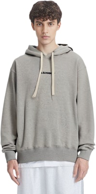 Jil Sander SS23 Gray Logo Print Hoodie J47GU0002-J20010-052 Shop Jil Sander SS23 Gray Logo Print Hoodie J47GU0002-J20010-052