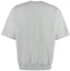 Lookbook 吉尔桑达 SS23 灰色宽松纯色圆领短袖T恤 J47GC011-0J20010-052