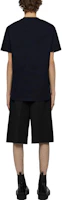 Shop Jil Sander SS23 素色圓領短袖T恤 黑色 J22GC0128J20073-001