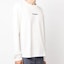Details for 질 샌더 SS23 화이트 레터 프린트 크루넥 긴팔 티셔츠 J47GC0116J20103102